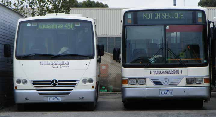 Tullamarine Mercedes 815D Denning 3 & Mercedes O405NH Volgren CR212L 22